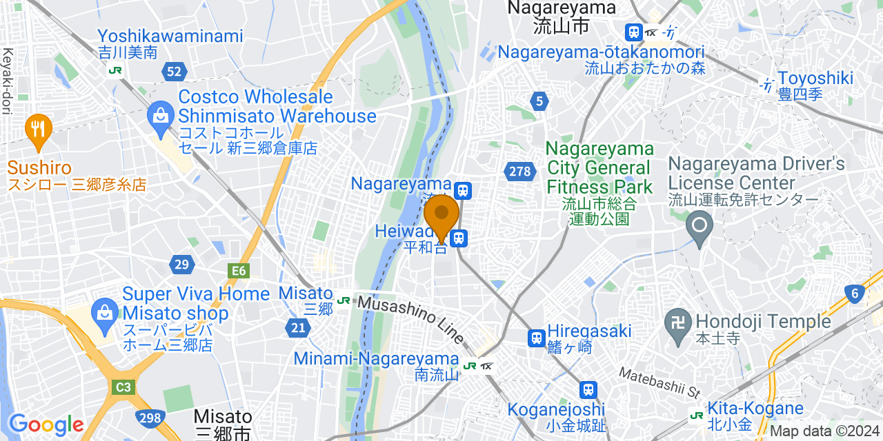 IY流山地図