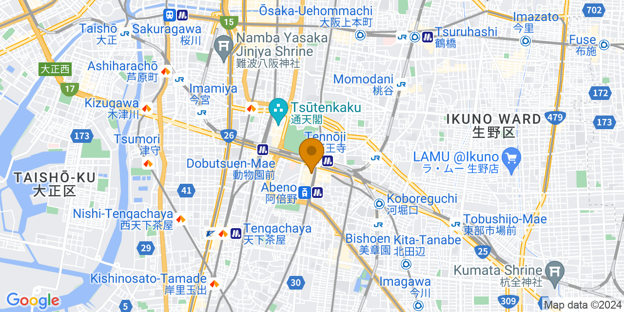 IYあべの地図