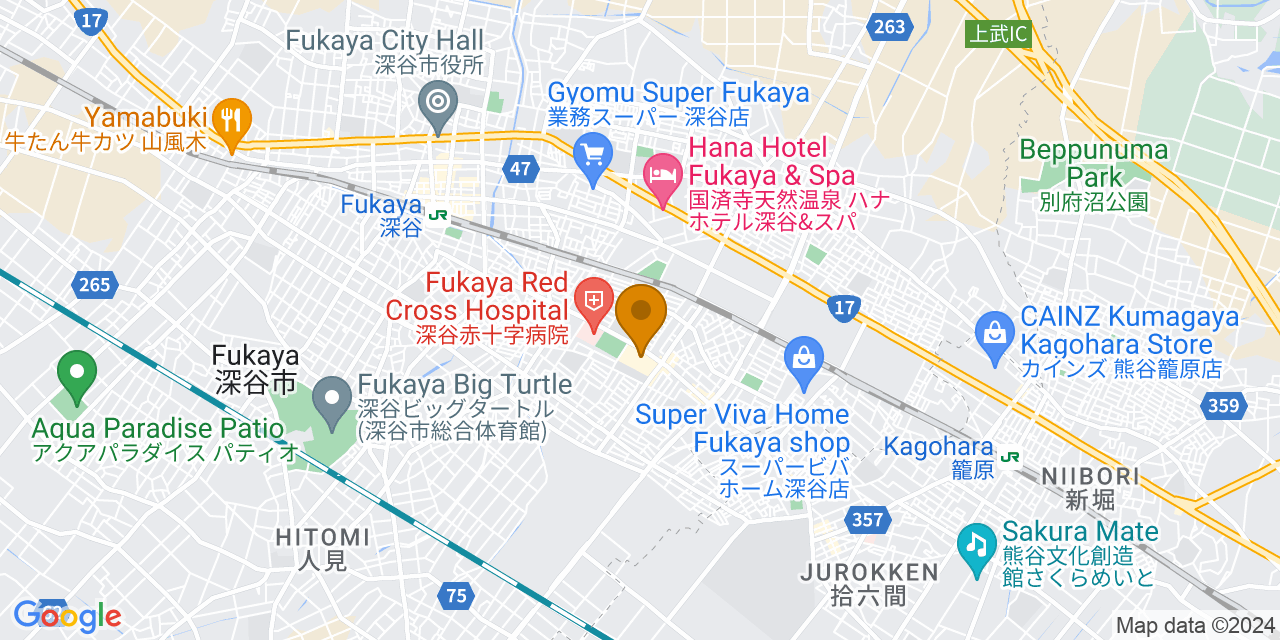 IY深谷地図