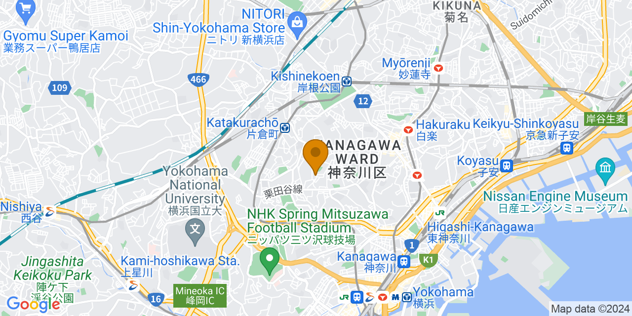 Big A横浜南神大寺団地地図
