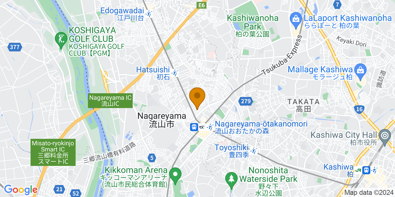 IYおおたかの森地図